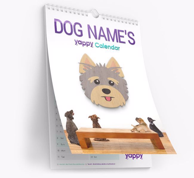Personalised {dogsName}'s 2020 Calendar